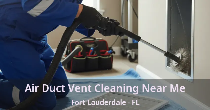 Air Duct Vent Cleaning Near Me Fort Lauderdale - FL
