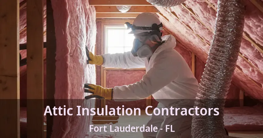 Attic Insulation Contractors Fort Lauderdale - FL