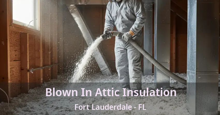 Blown In Attic Insulation Fort Lauderdale - FL Blown In Attic Insulation Fort Lauderdale - FL
