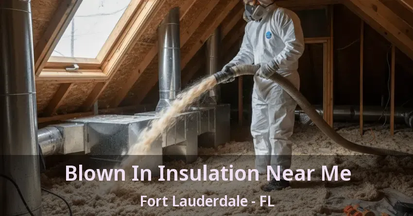 Blown In Insulation Near Me Fort Lauderdale - FL