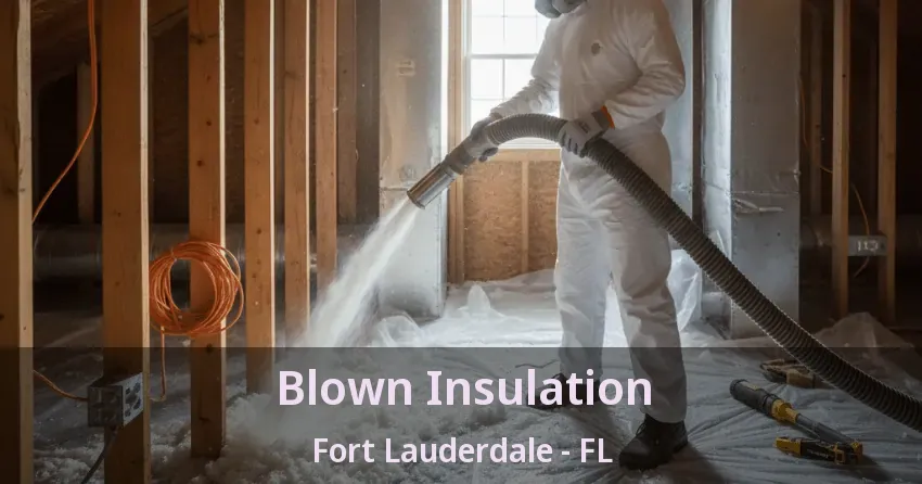 Blown Insulation Fort Lauderdale - FL