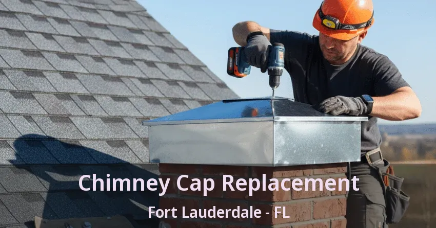 Chimney Cap Replacement Fort Lauderdale - FL
