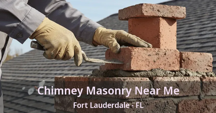 Chimney Masonry Near Me Fort Lauderdale - FL Chimney Masonry Near Me Fort Lauderdale - FL