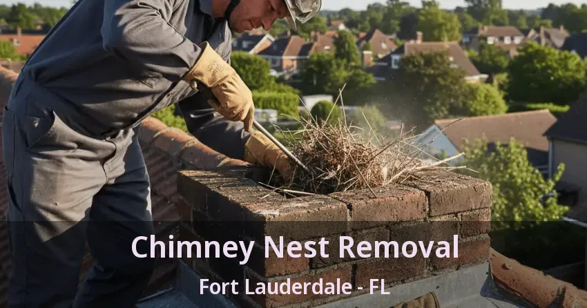 Chimney Nest Removal Fort Lauderdale - FL
