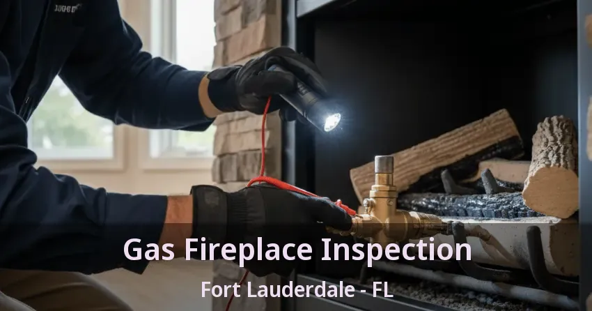 Gas Fireplace Inspection Fort Lauderdale - FL