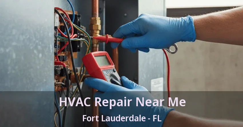 HVAC Repair Near Me Fort Lauderdale - FL