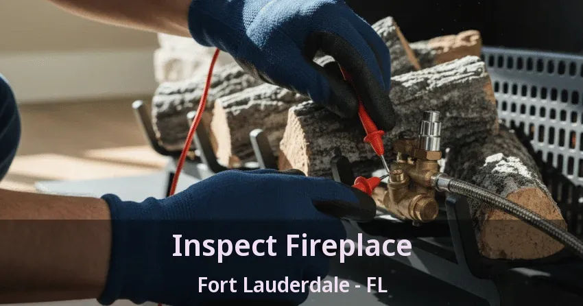 Inspect Fireplace Fort Lauderdale - FL