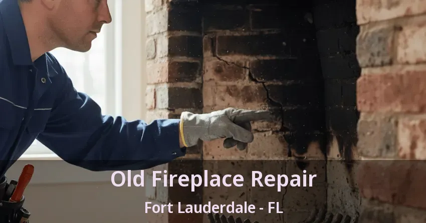 Old Fireplace Repair Fort Lauderdale - FL