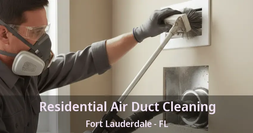 Residential Air Duct Cleaning Fort Lauderdale - FL